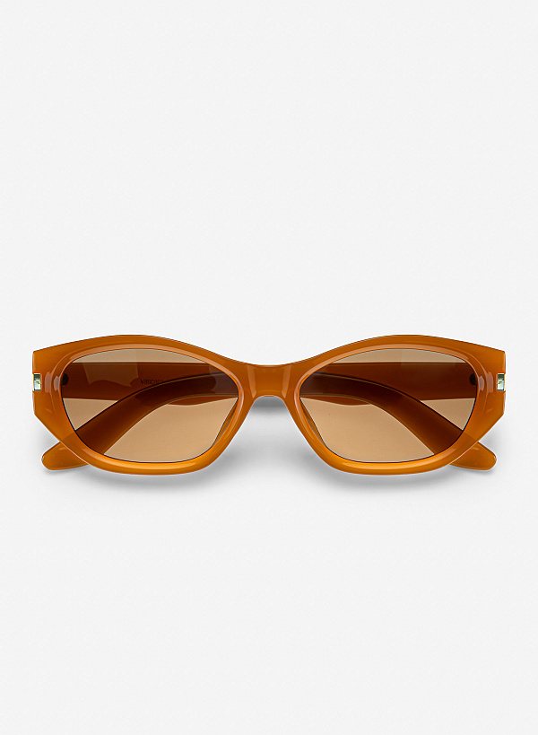 Kính mát dáng wayfarer Lenore - SPE 0024 - Màu cam - VASCARA