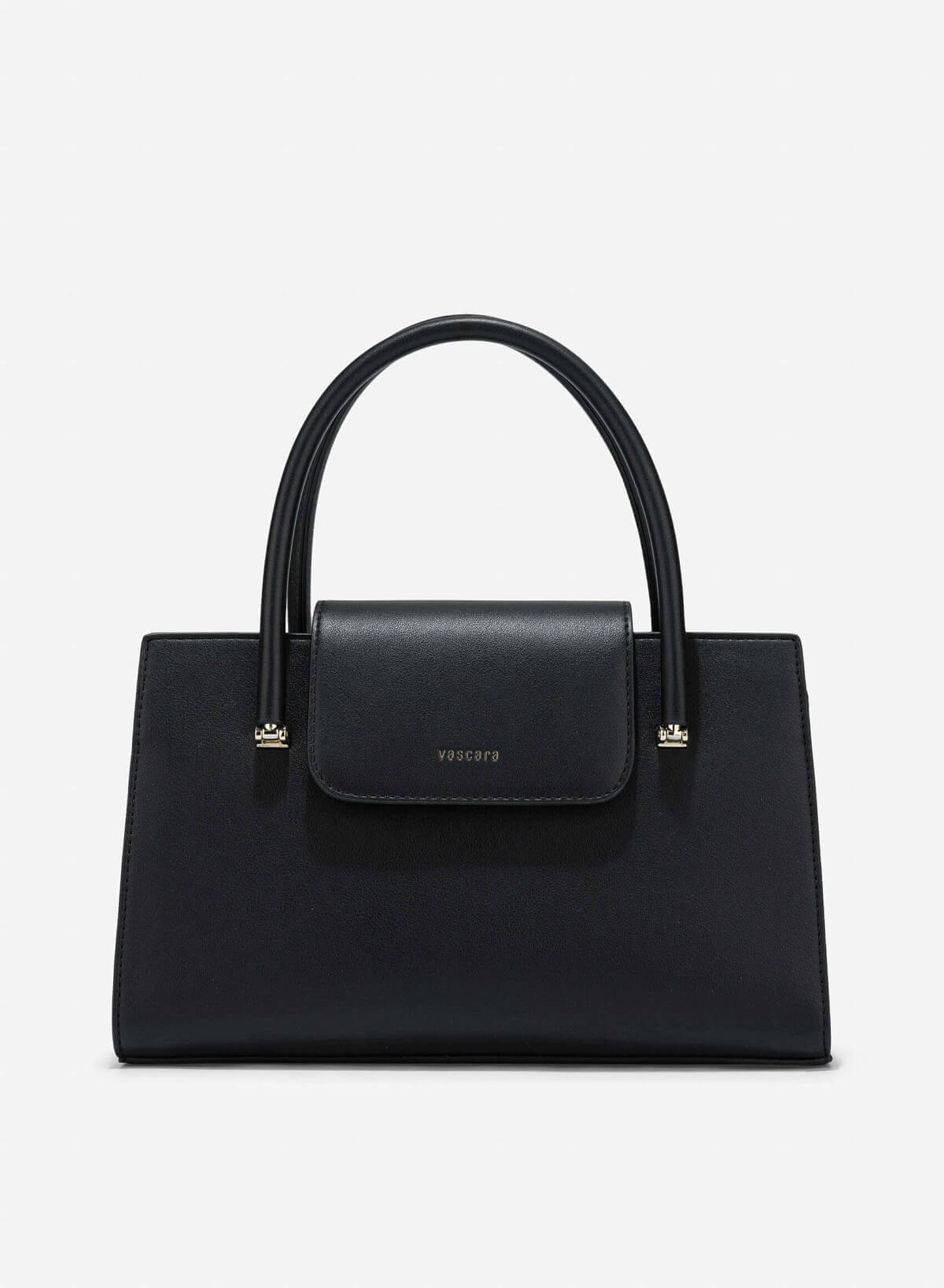 Metal Strap Saddle Bag - SAC 0332 - Black - VASCARA