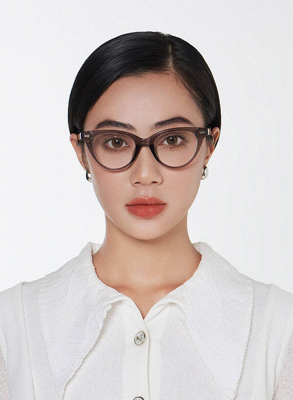 Charlotte Sunglasses - EYE 0021 - Light Gray - VASCARA