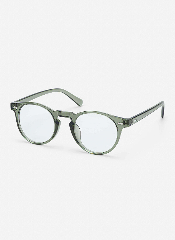 Collin Eyeglasses - RND 0062 - Green - VASCARA