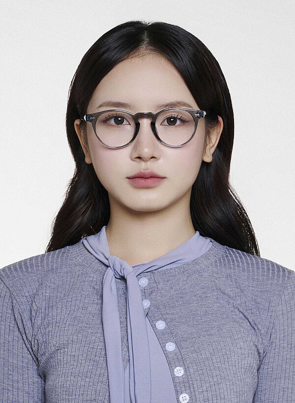 Collin Eyeglasses - RND 0062 - Light Blue - VASCARA