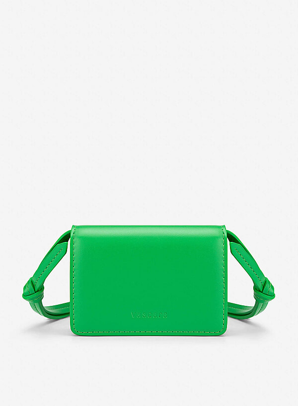 Crossbody Mini Wallet - WLL 0329 - Green