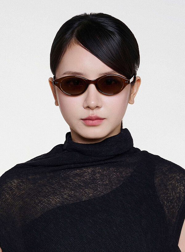Fio Sunglasses - SPC 0026 - Brown - VASCARA