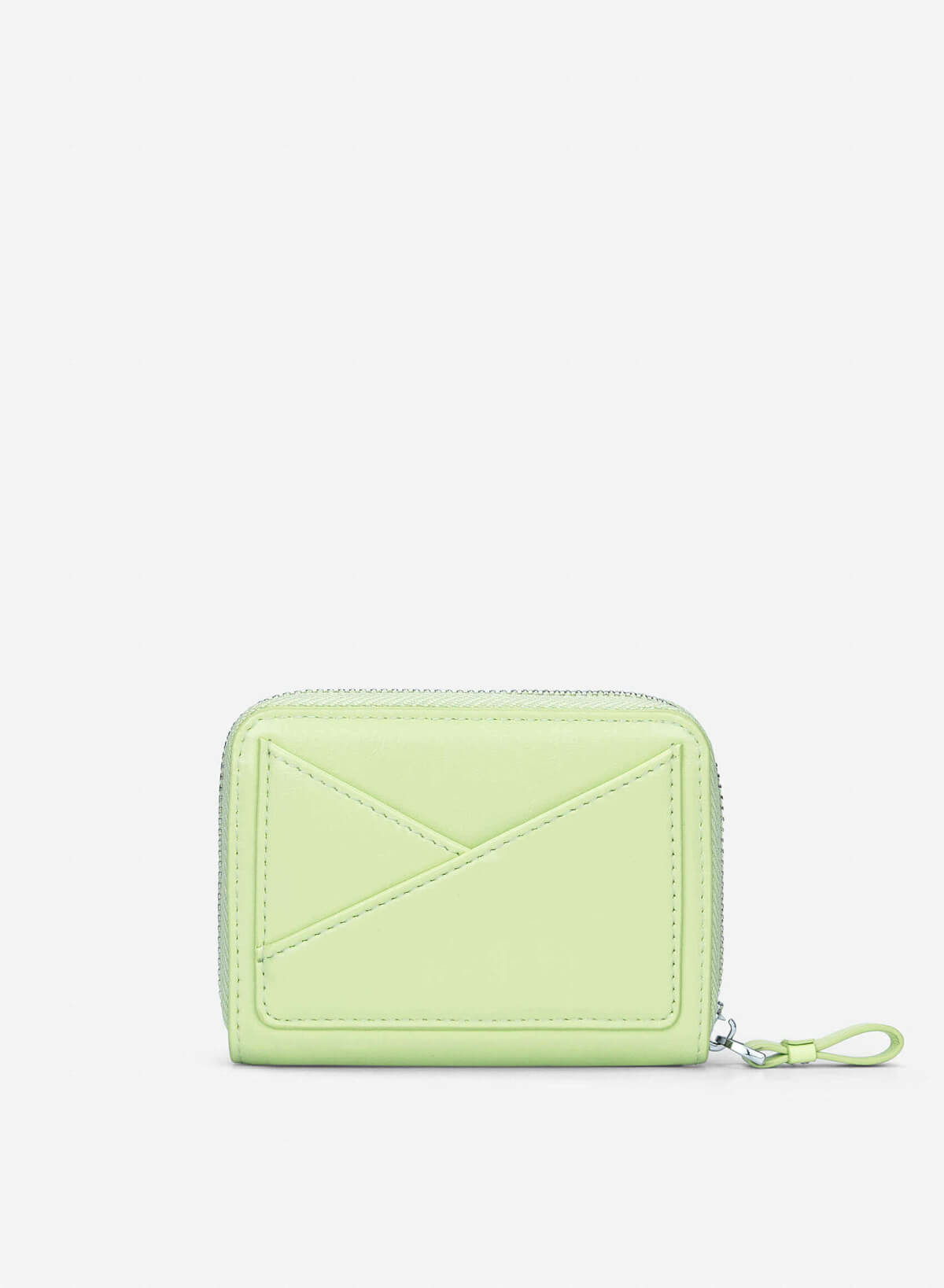 Geometric Mini Wallet - WLL 0316 - Light Green - VASCARA