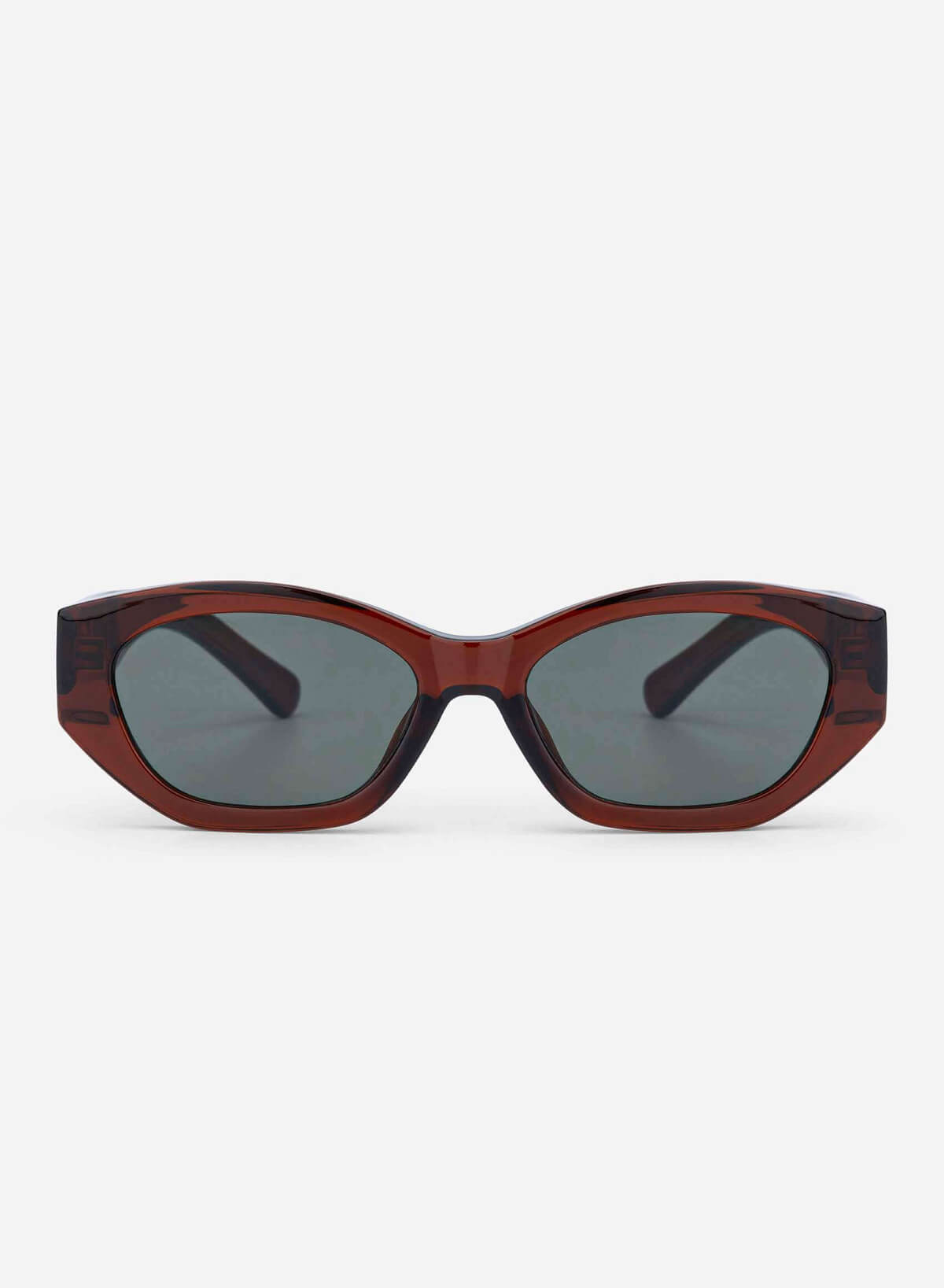 Jane Sunglasses - SPC 0018 - Dark Brown - VASCARA