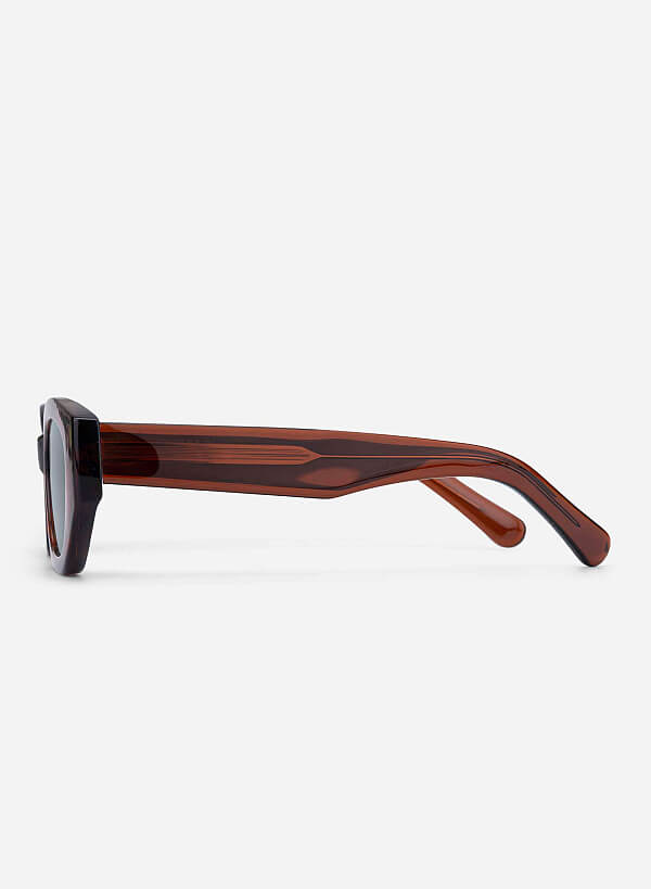 Jane Sunglasses - SPC 0018 - Dark Brown - VASCARA