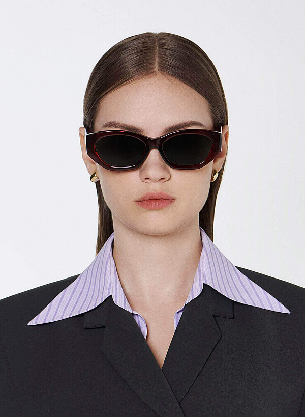 Jane Sunglasses - SPC 0018 - Dark Brown - VASCARA