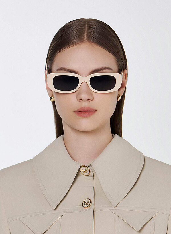 Joy Sunglasses - SPC 0017 - Cream - VASCARA