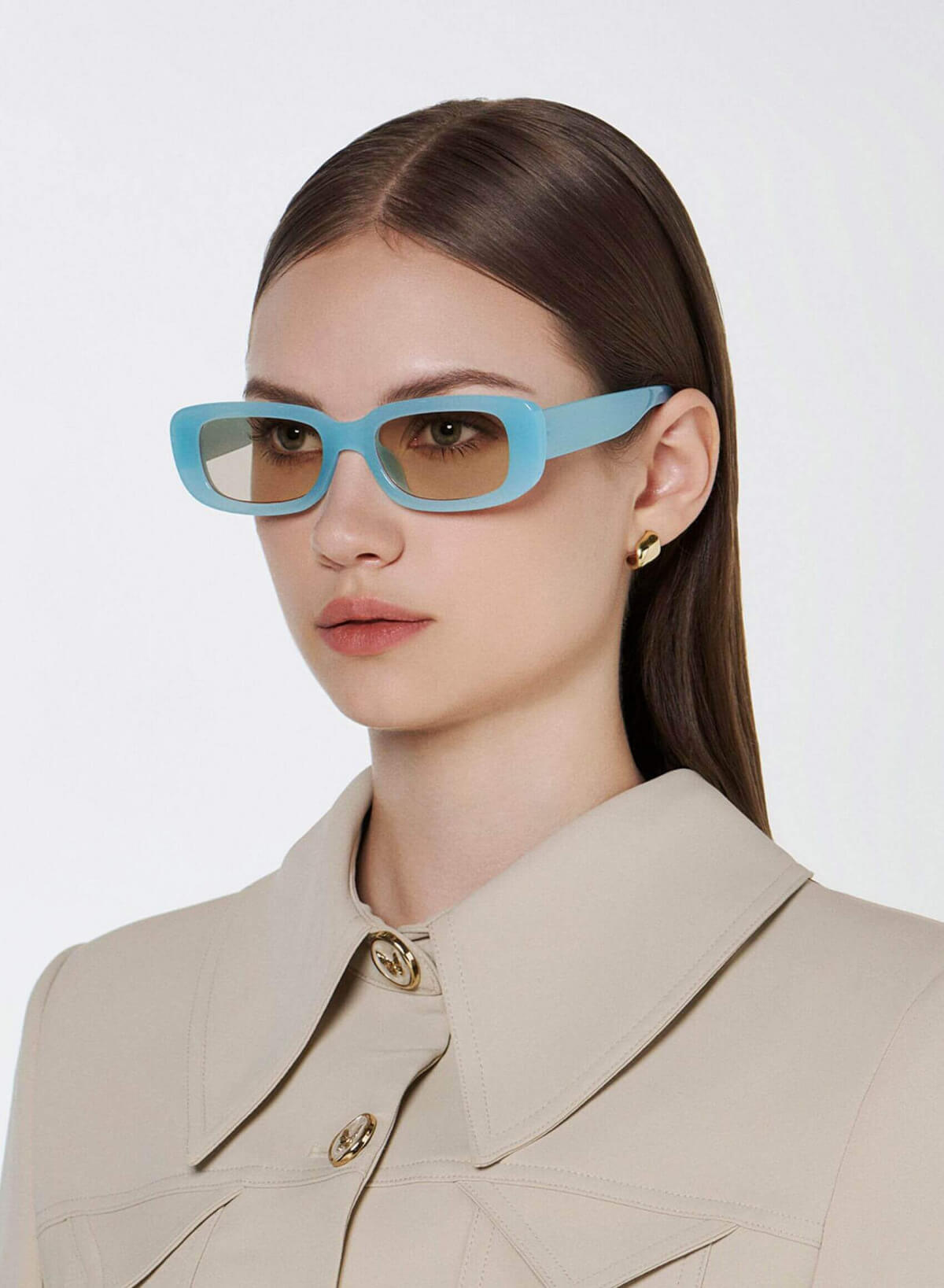 Joy Sunglasses - SPC 0017 - Light Blue - vascara.com