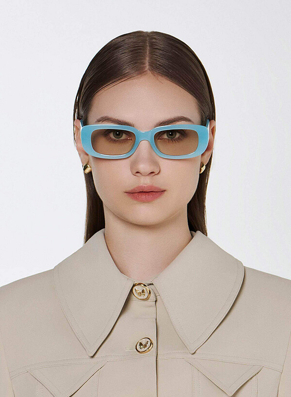 Joy Sunglasses - SPC 0017 - Light Blue - VASCARA