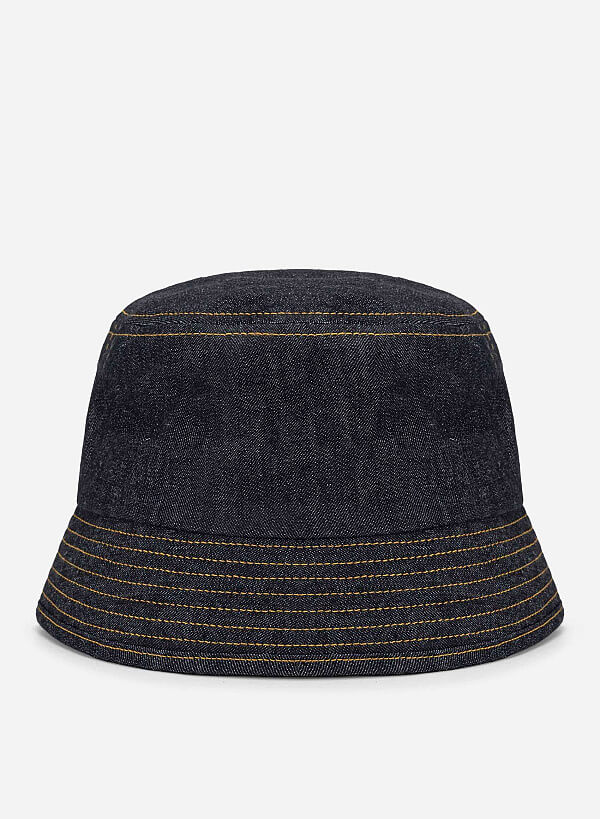 View more item Line Detail Buket Hat - HAT 0009 - Denim