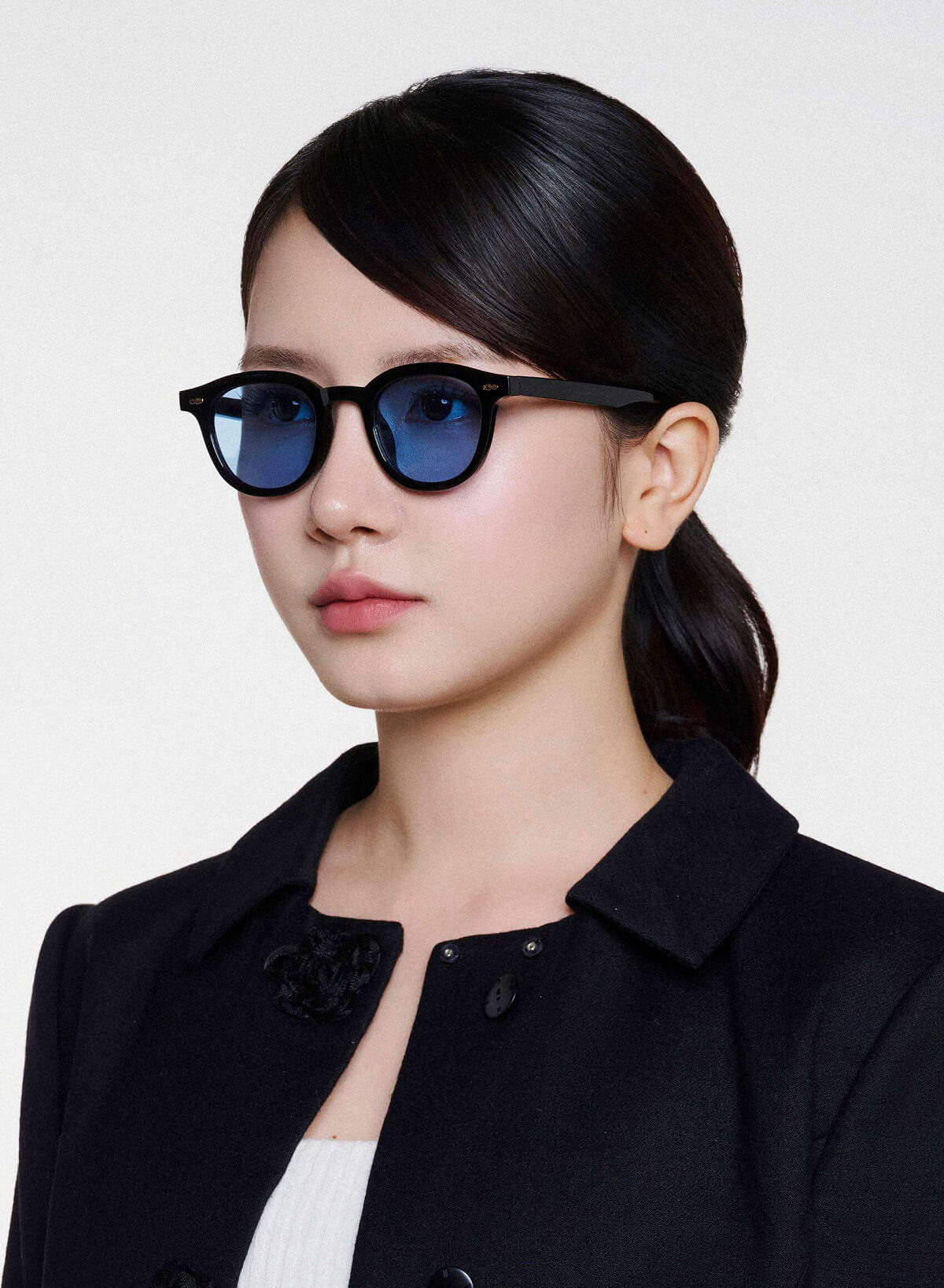 Lizzie Sunglasses - WFA 0069 - Light Blue - vascara.com