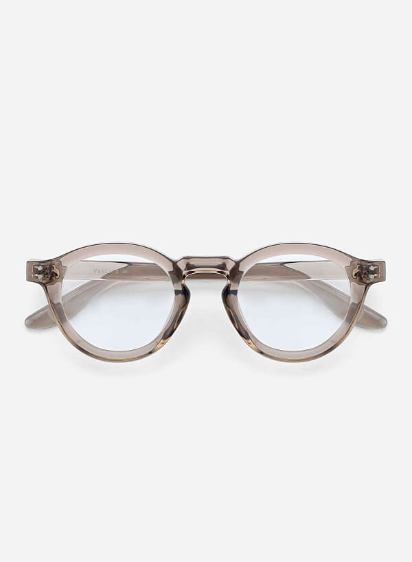 Louise Sunglasses - RND 0056 - Beige - VASCARA