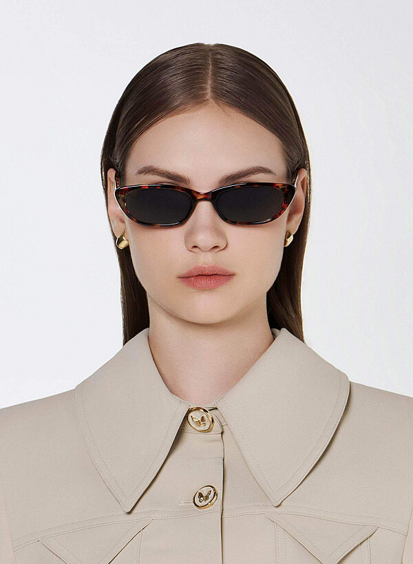 Nicole Sunglasses - WFA 0068 - Dark Orange - VASCARA