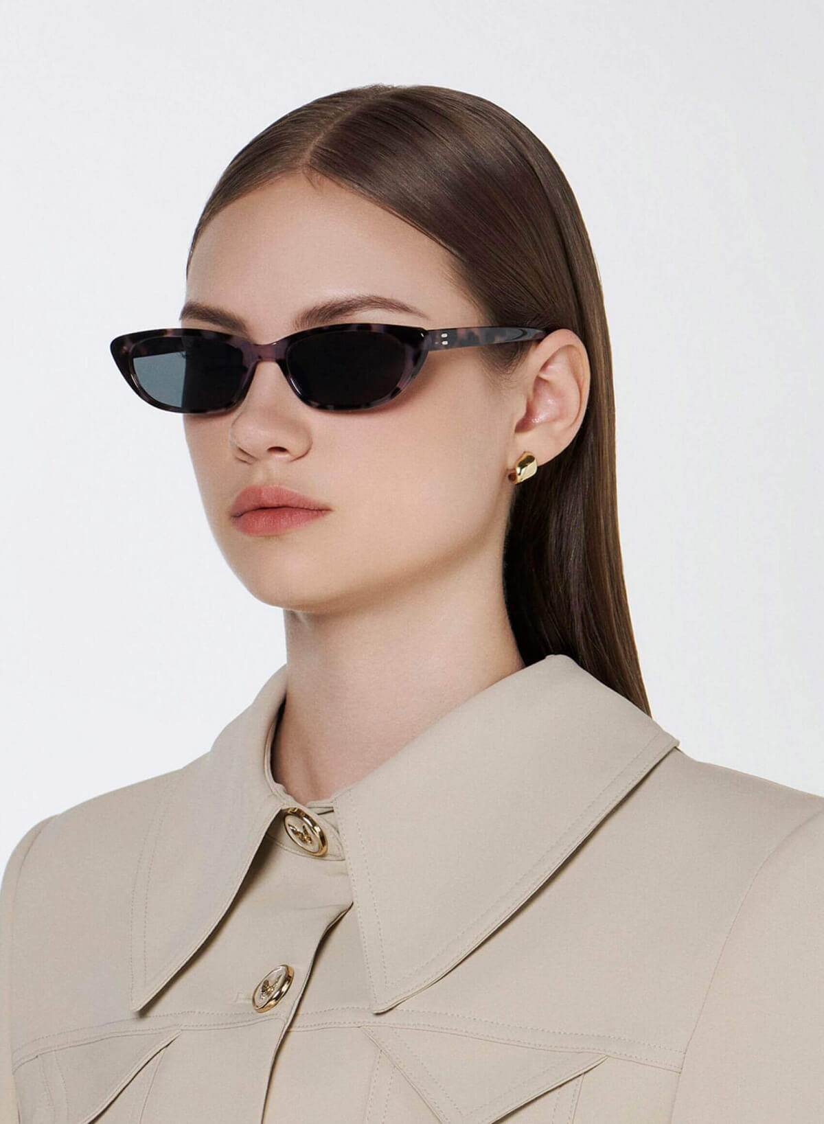 Nicole Sunglasses - WFA 0068 - Gray - vascara.com
