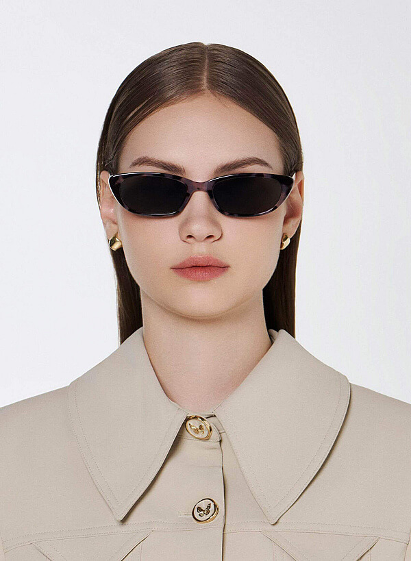 Nicole Sunglasses - WFA 0068 - Gray - VASCARA