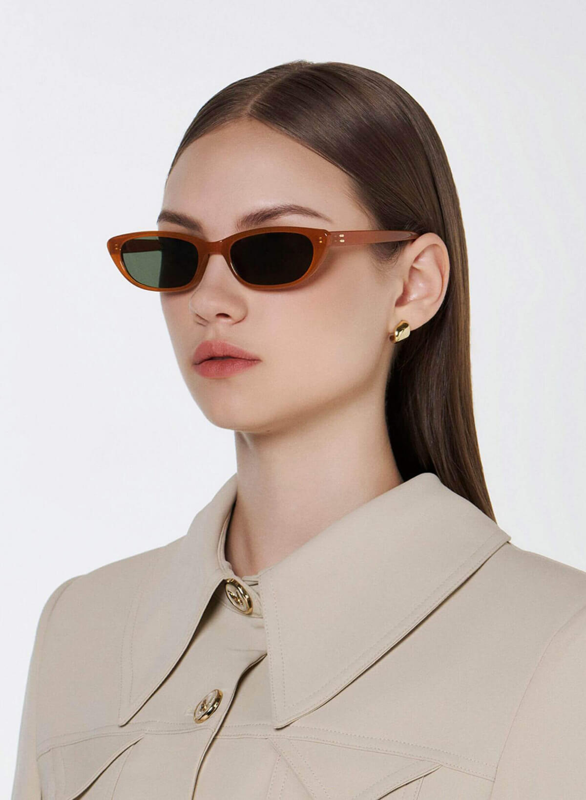 Nicole Sunglasses - WFA 0068 - Orange - vascara.com