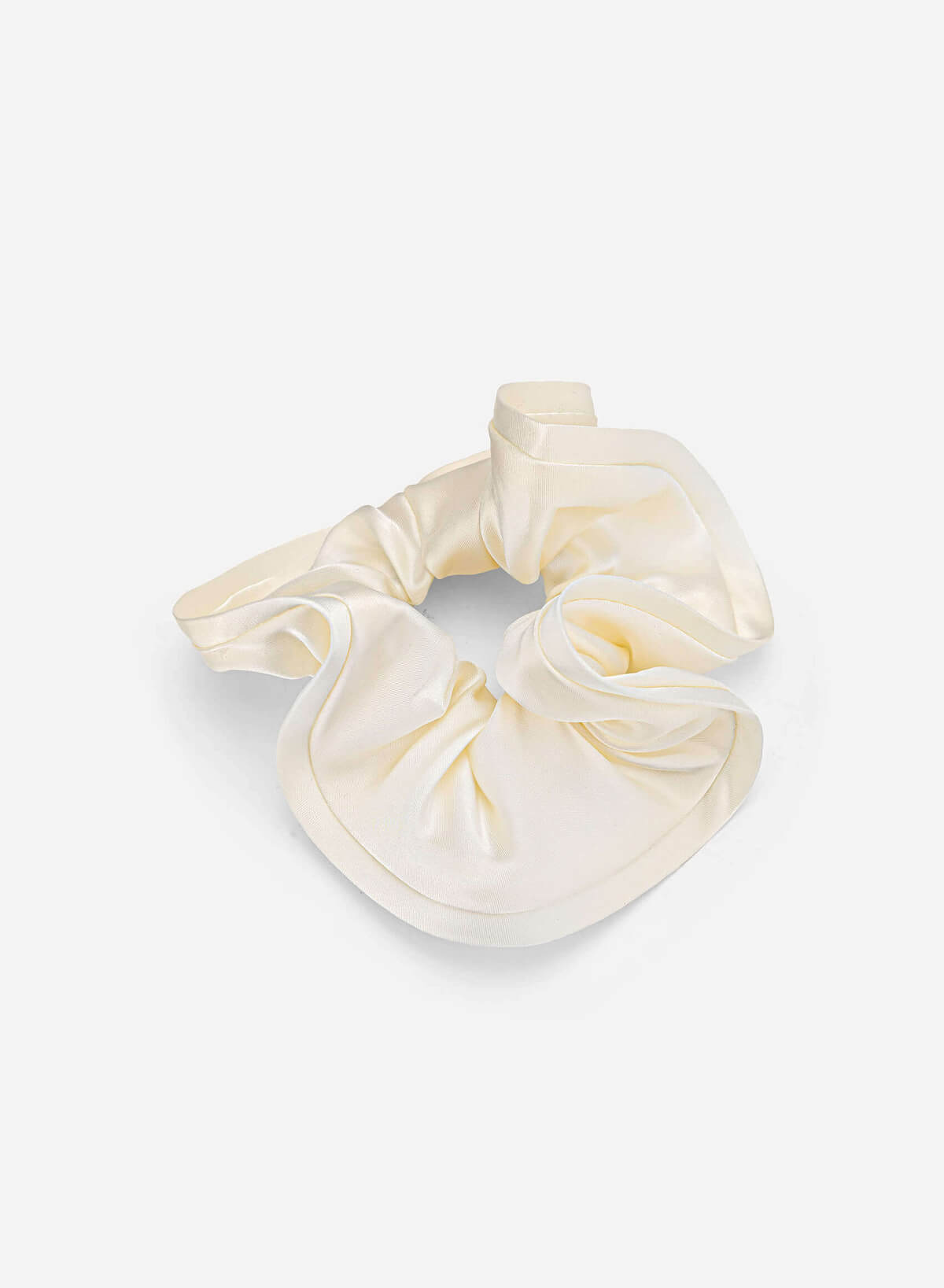 Satin Scrunchies - ACC 0018 - Cream - VASCARA