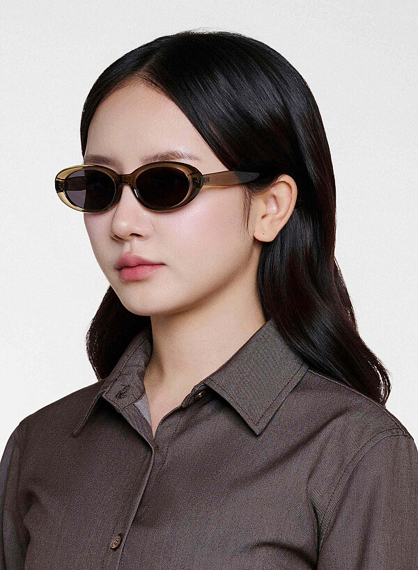Selina Sunglasses - SPC 0027 - Green - VASCARA