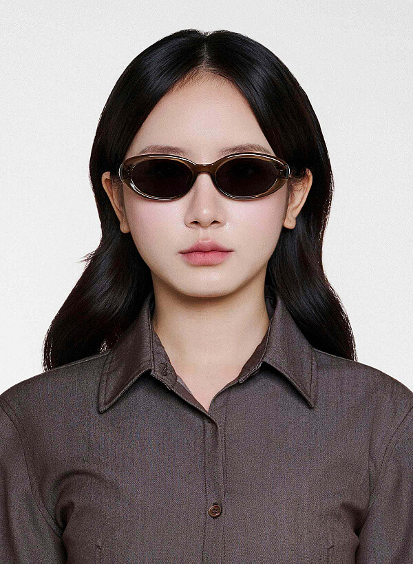 Selina Sunglasses - SPC 0027 - Green - VASCARA