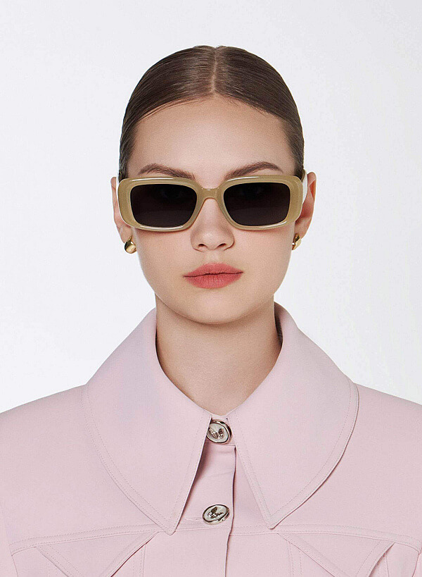 Sharon Sunglasses - SPC 0013 - Olive - VASCARA