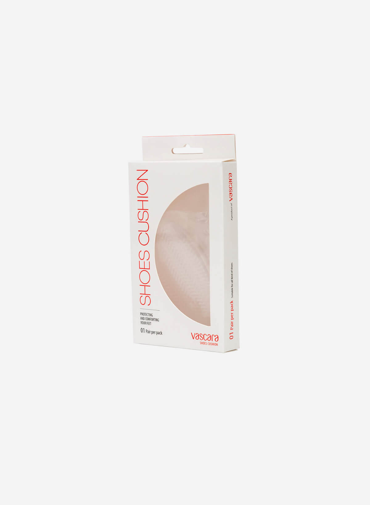 Silicone Shoe Insoles - ACC 0005 - White - vascara.com