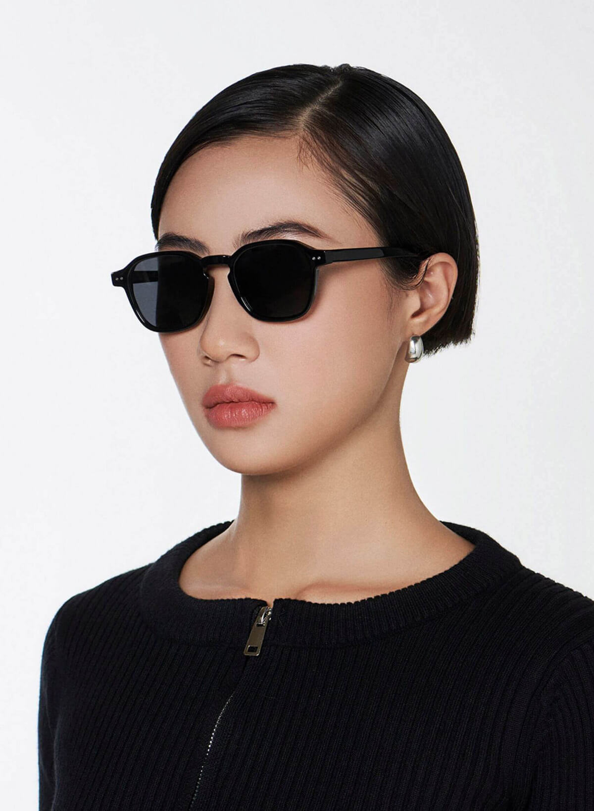 Stella Sunglasses - WFA 0066 - Black - vascara.com
