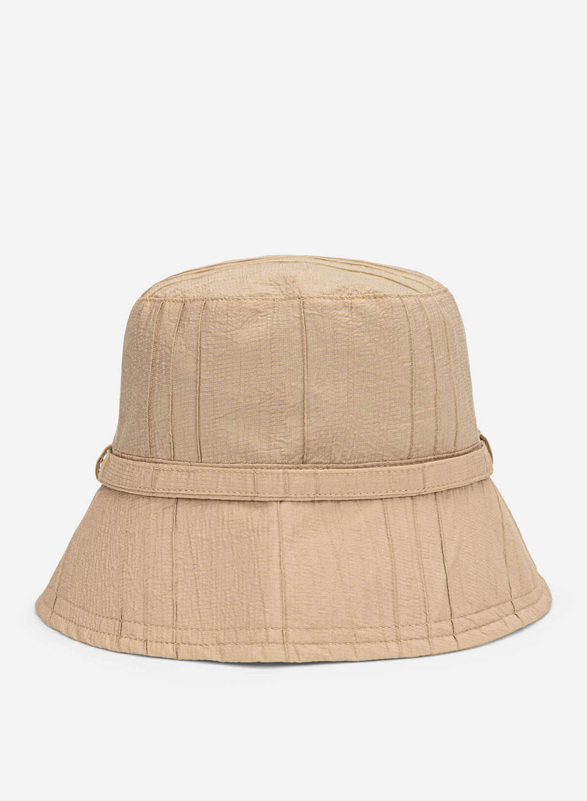 Strap Detai Bucket Hat - HAT 0007 - Beige - VASCARA