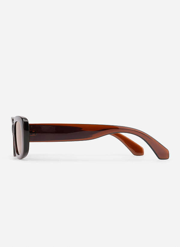 Sylvie Sunglasses - SPC 0020 - Dark Brown - VASCARA