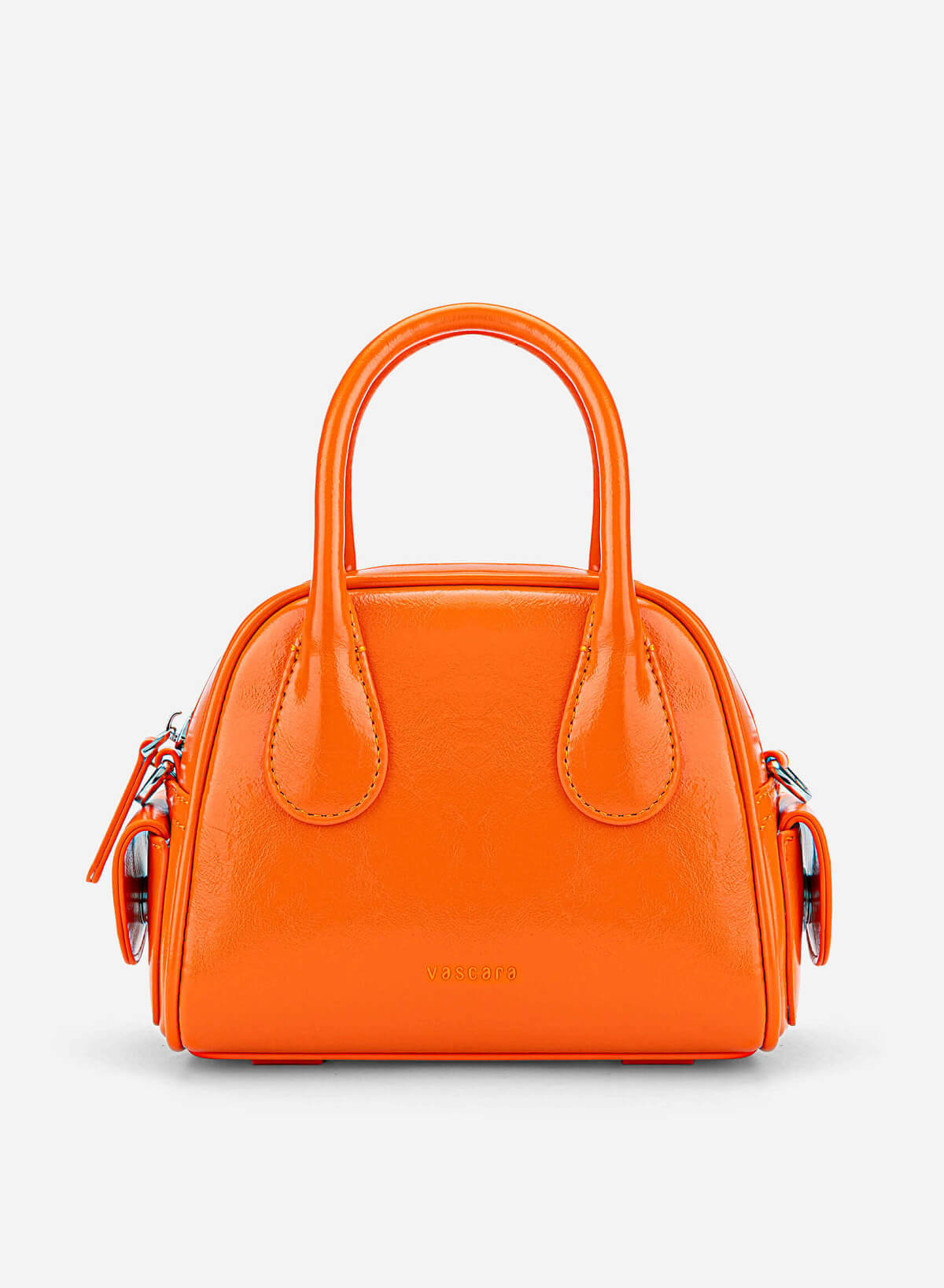 Tubular Strap Mini Handbag - TTE 0197 - Orange - VASCARA