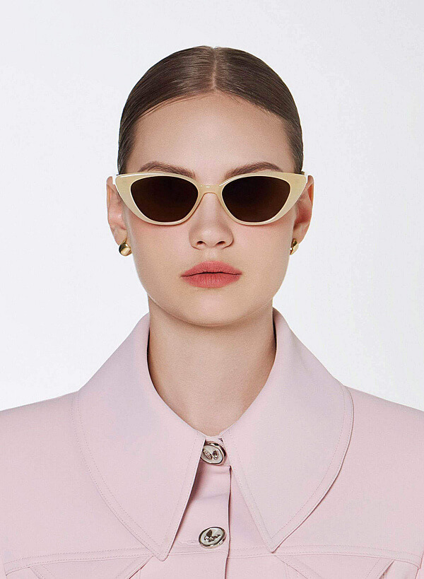 Veronica Sunglasses - EYE 0019 - Light Yellow - VASCARA