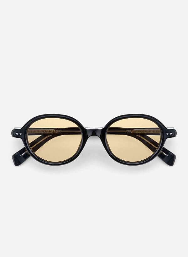Vivian Sunglasses - RND 0057 - Black - VASCARA