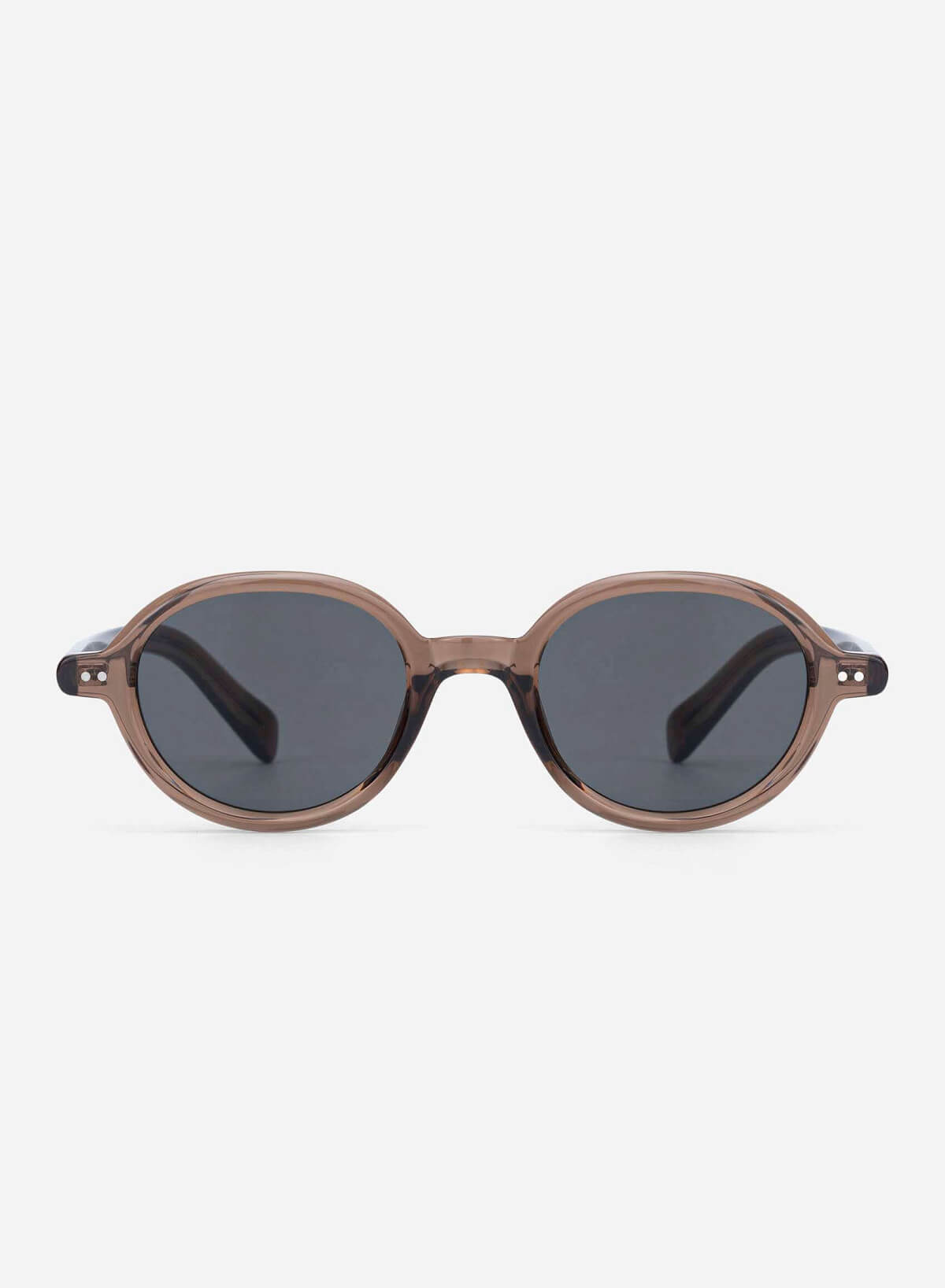 Vivian Sunglasses - RND 0057 - Light Brown - VASCARA