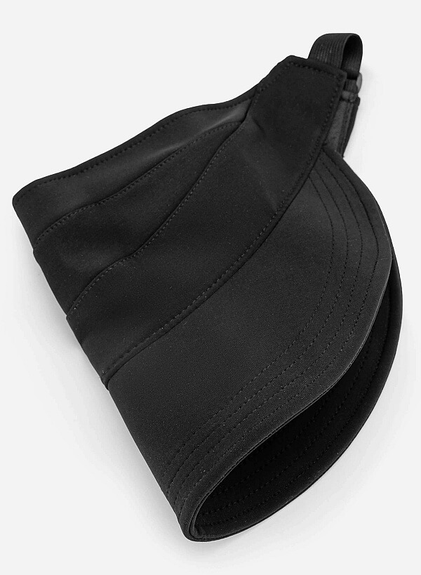 Wide-brim Visor - HAT 0006 - Black - VASCARA