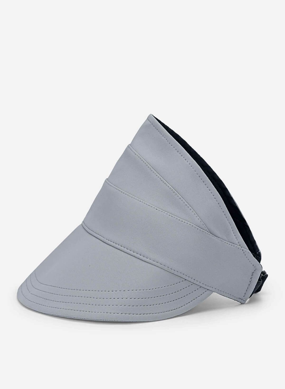 Wide-brim Visor - HAT 0006 - Gray - VASCARA