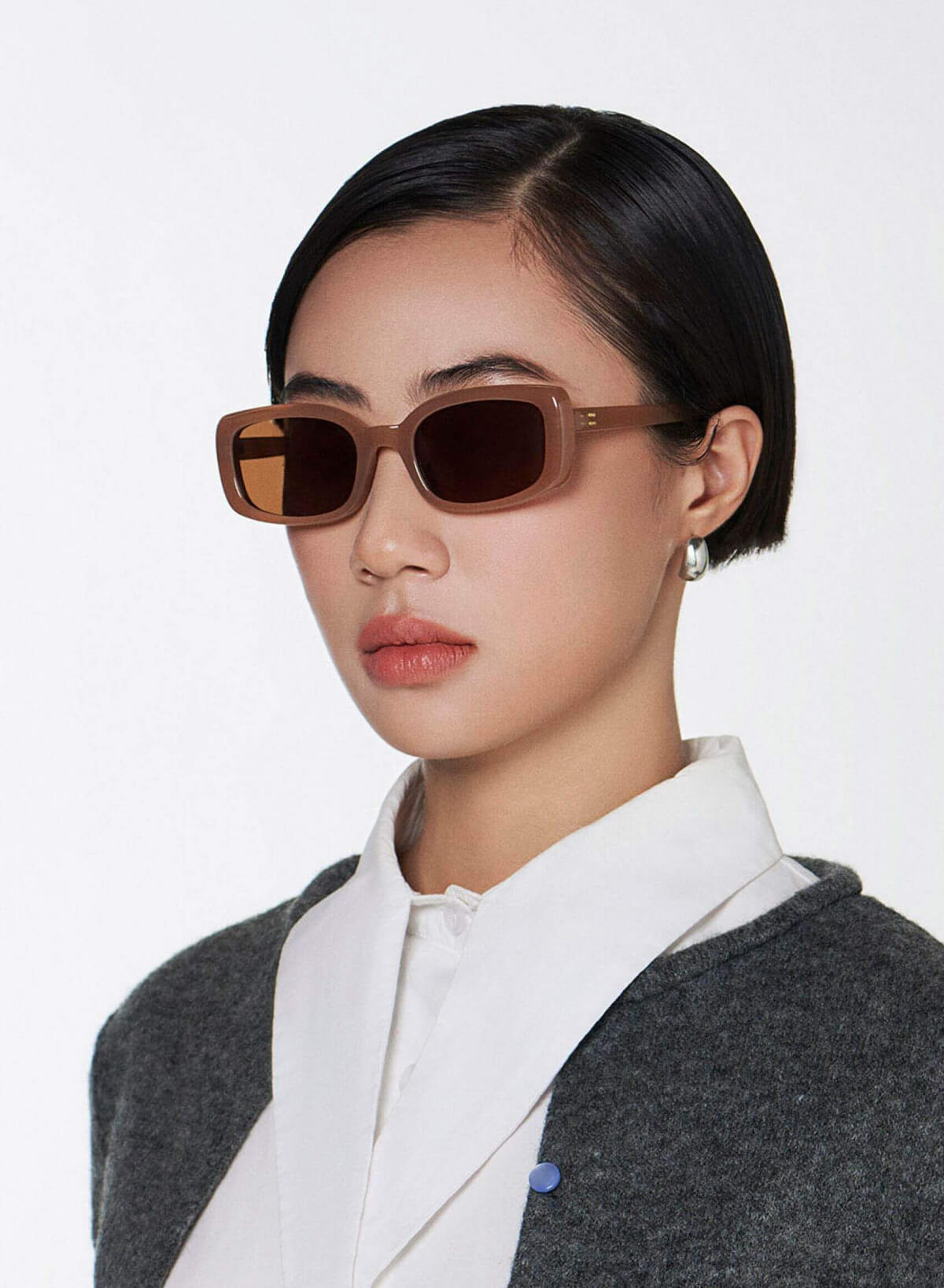 Zeyda Sunglasses - SPC 0019 - Dark Beige - vascara.com