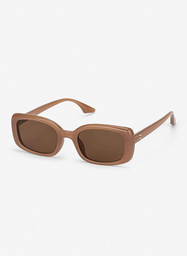 Zeyda Sunglasses - SPC 0019 - Dark Beige - VASCARA