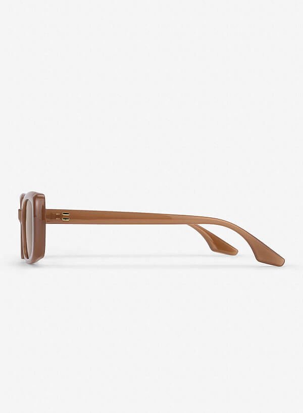 Zeyda Sunglasses - SPC 0019 - Dark Beige - VASCARA