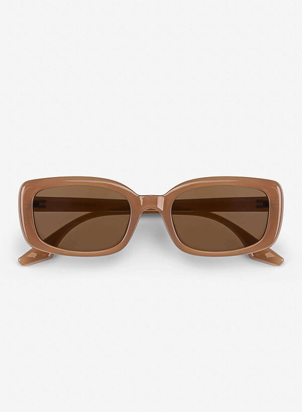 Zeyda Sunglasses - SPC 0019 - Dark Beige - VASCARA