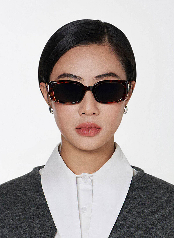 Zeyda Sunglasses - SPC 0019 - Dark Orange - VASCARA
