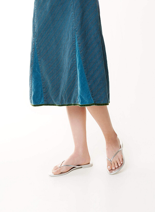 Basic Flip-Flops - FLI 0216 - Silver - VASCARA