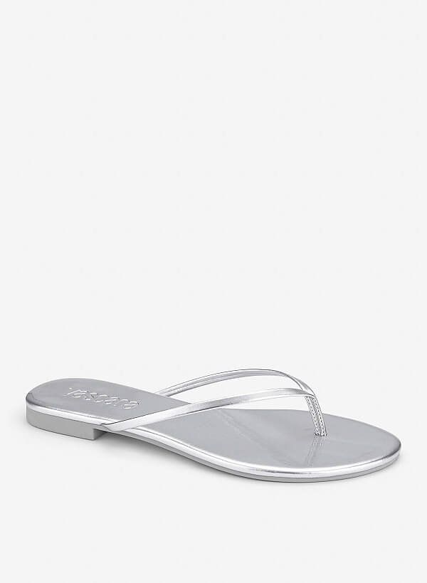 Basic Flip-Flops - FLI 0216 - Silver - VASCARA