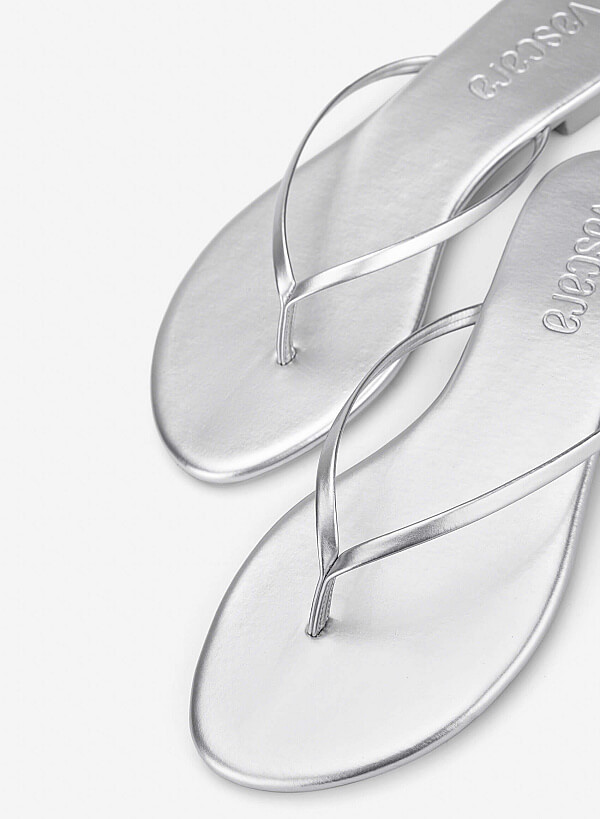 Basic Flip-Flops - FLI 0216 - Silver - VASCARA