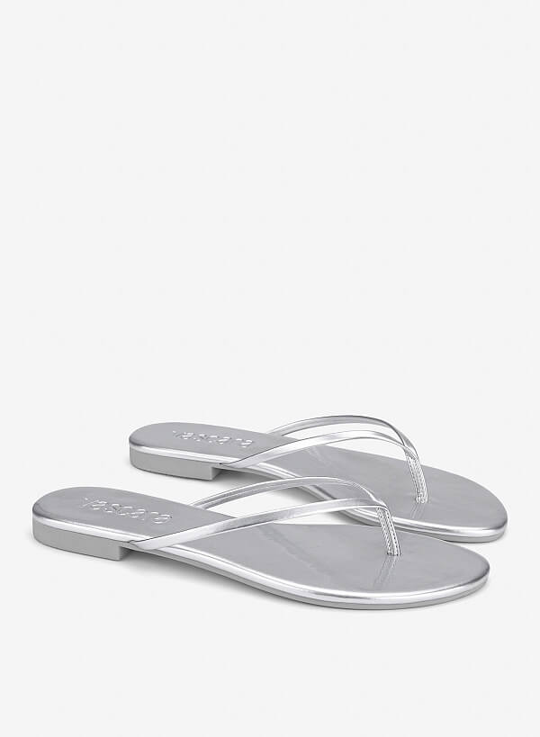 Basic Flip-Flops - FLI 0216 - Silver - VASCARA