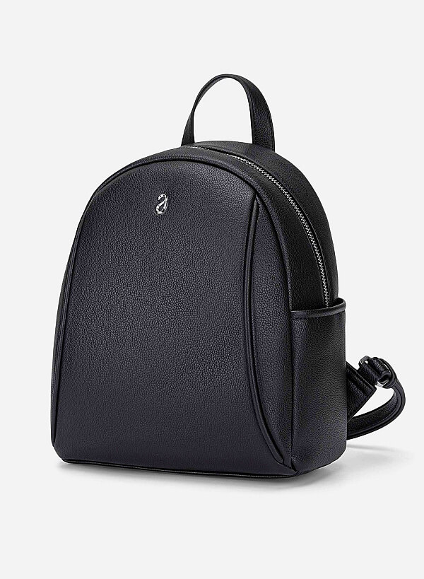 Casual Backpack - BAK 0220 - Black - VASCARA