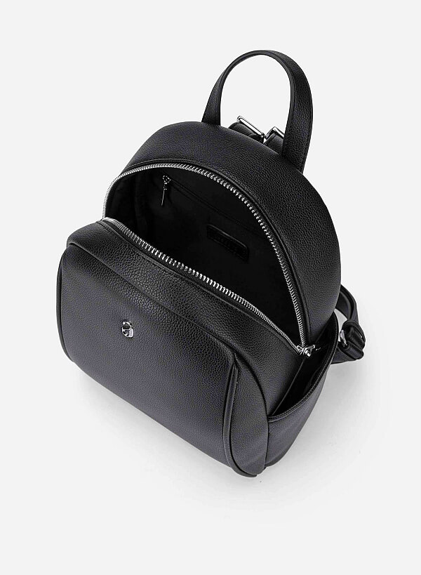 Casual Backpack - BAK 0220 - Black - VASCARA