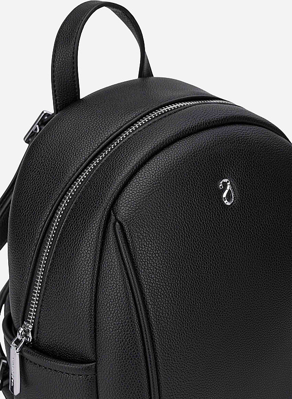 Casual Backpack - BAK 0220 - Black - VASCARA