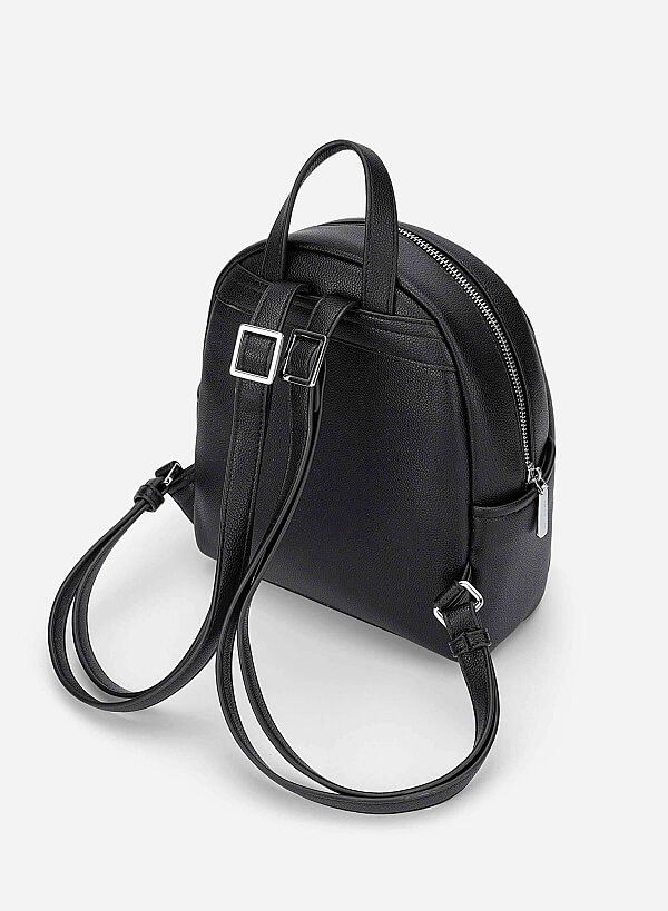 Casual Backpack - BAK 0220 - Black - VASCARA