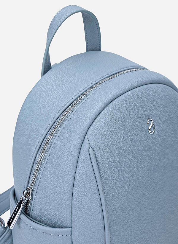 Casual Backpack - BAK 0220 - Light Blue - VASCARA