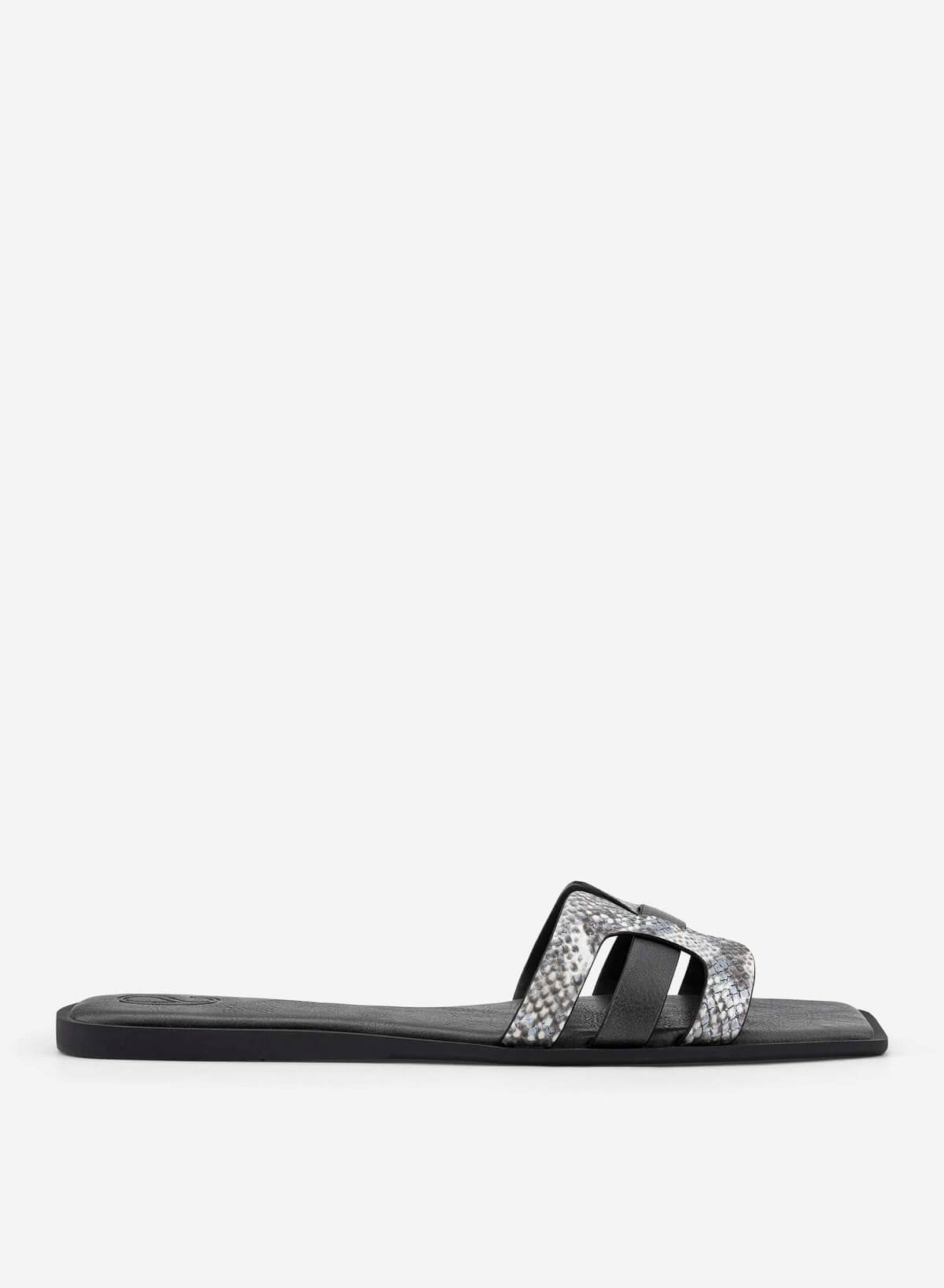 Gladiator Slippers - FLI 0207 - Gray - VASCARA